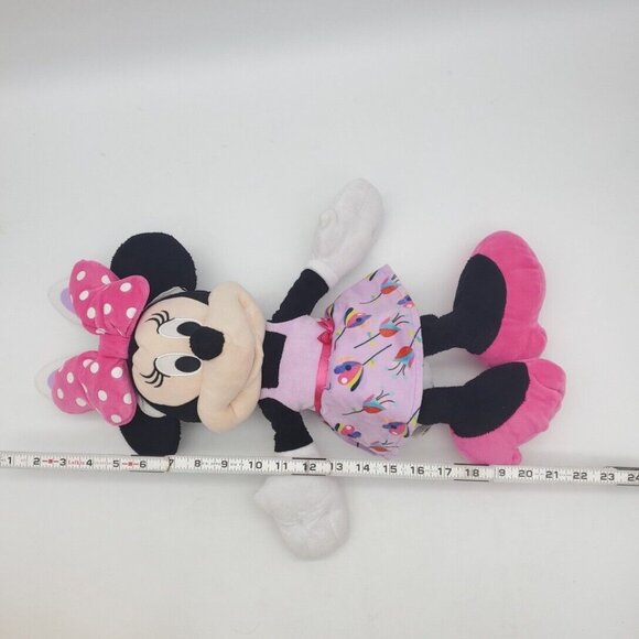 Easter Minnie Mouse Toys R Us Exclusive Plush w Bunny Ears Stuffed Animal 21" - Picture 6 of 6